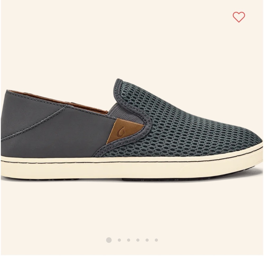 Oulkai Pehuea gray slip on shoes - Picture 2 of 8